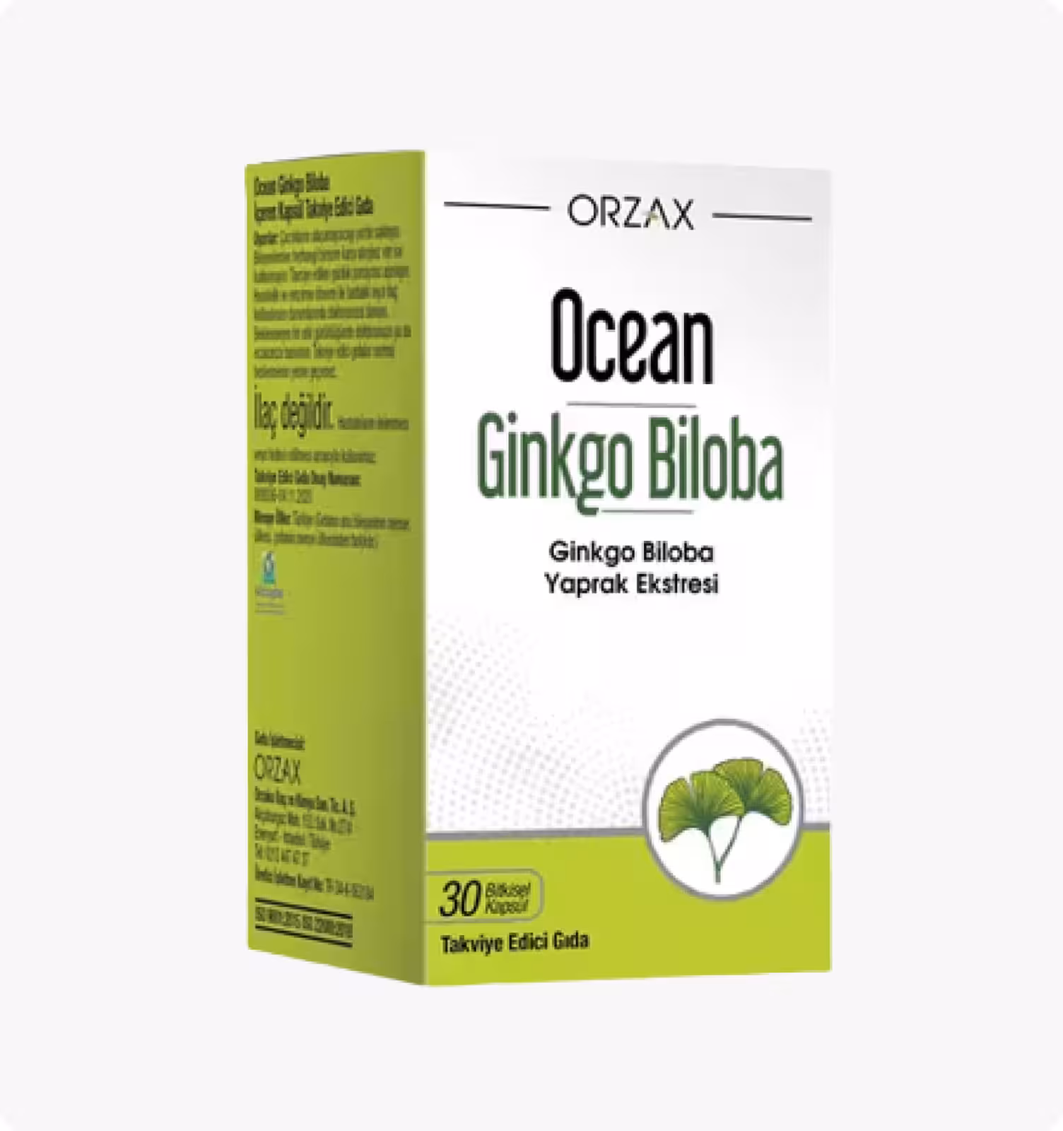 Ocean, Гинкго билоба, 30 капсул
