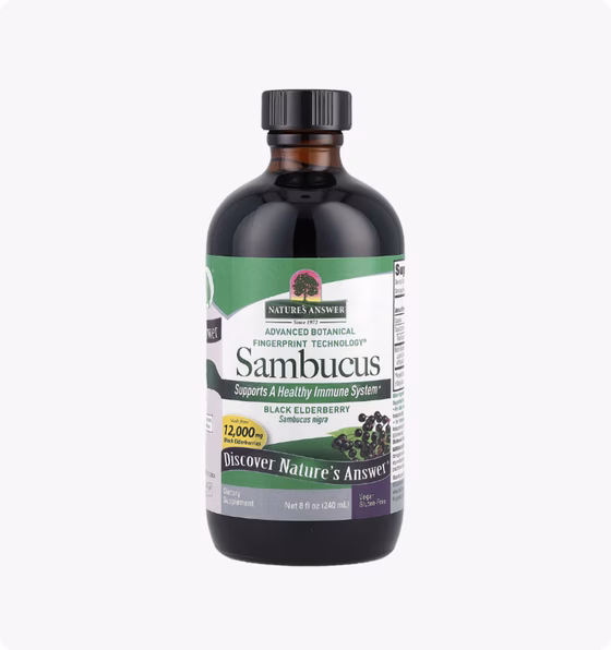 Nature s Answer Sambucus Original Flavor 12 000 мг  15 мл