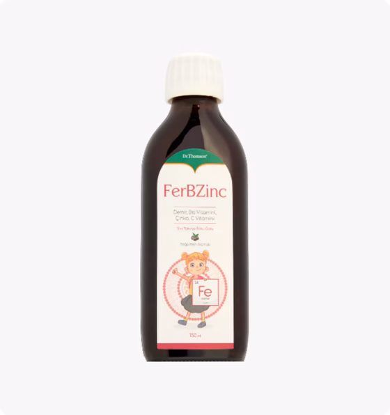Dr. Thomson, FerBZinc в форме сиропа, 150 мл