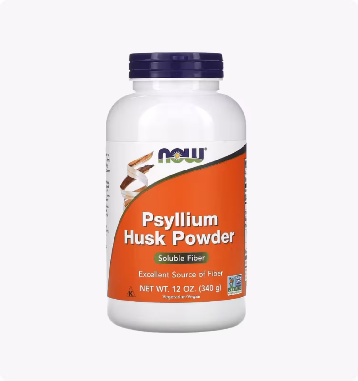 Now Foods, порошок из шелухи семян подорожника, 340 г (12 унций)