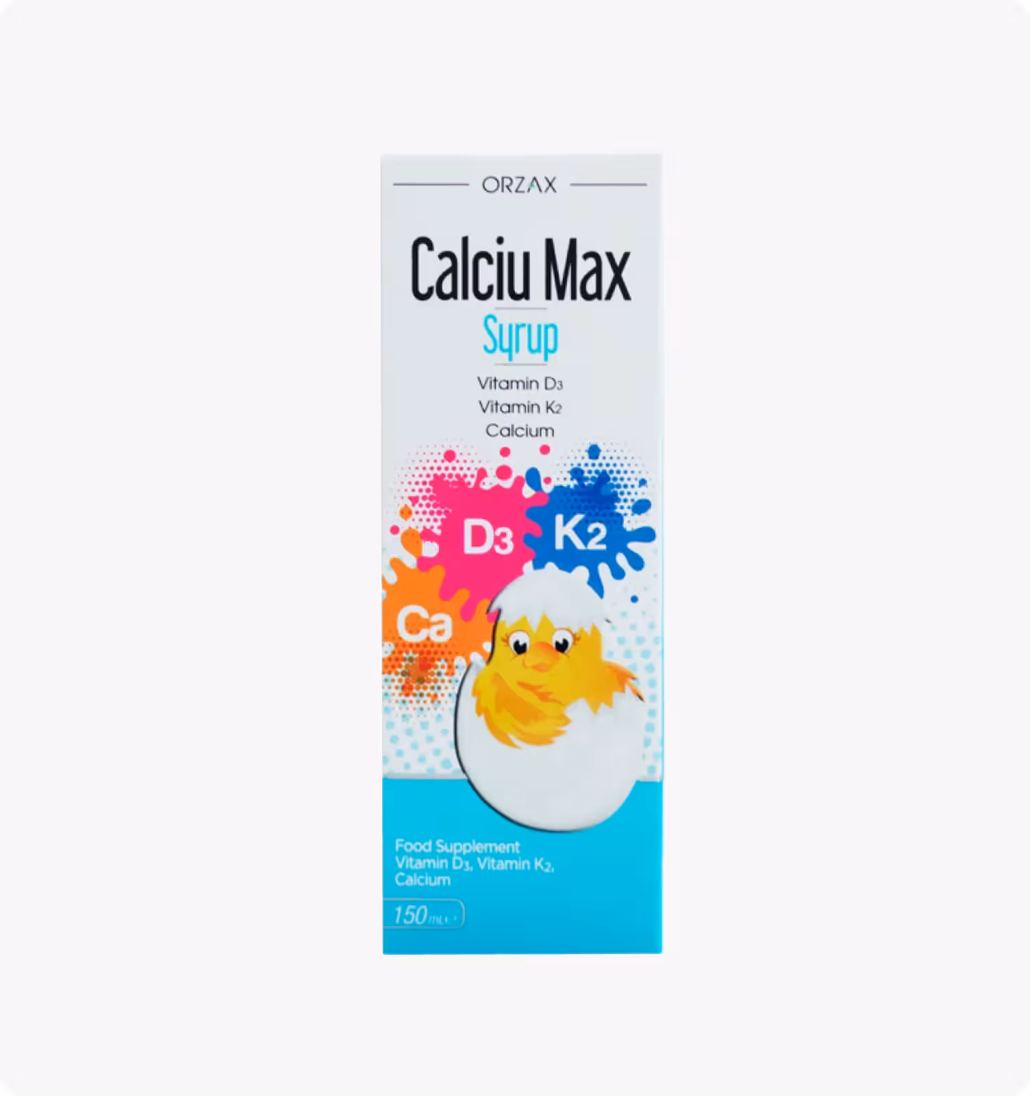 Orzax Calciu Max ,Сироп кальция150 мл