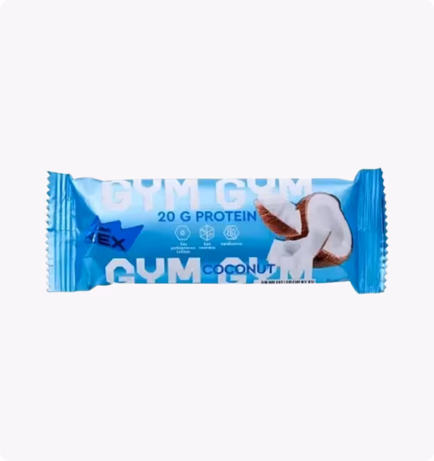 PROTEIN REX, Батончик с высоким содержанием протеина, кокос - 60г