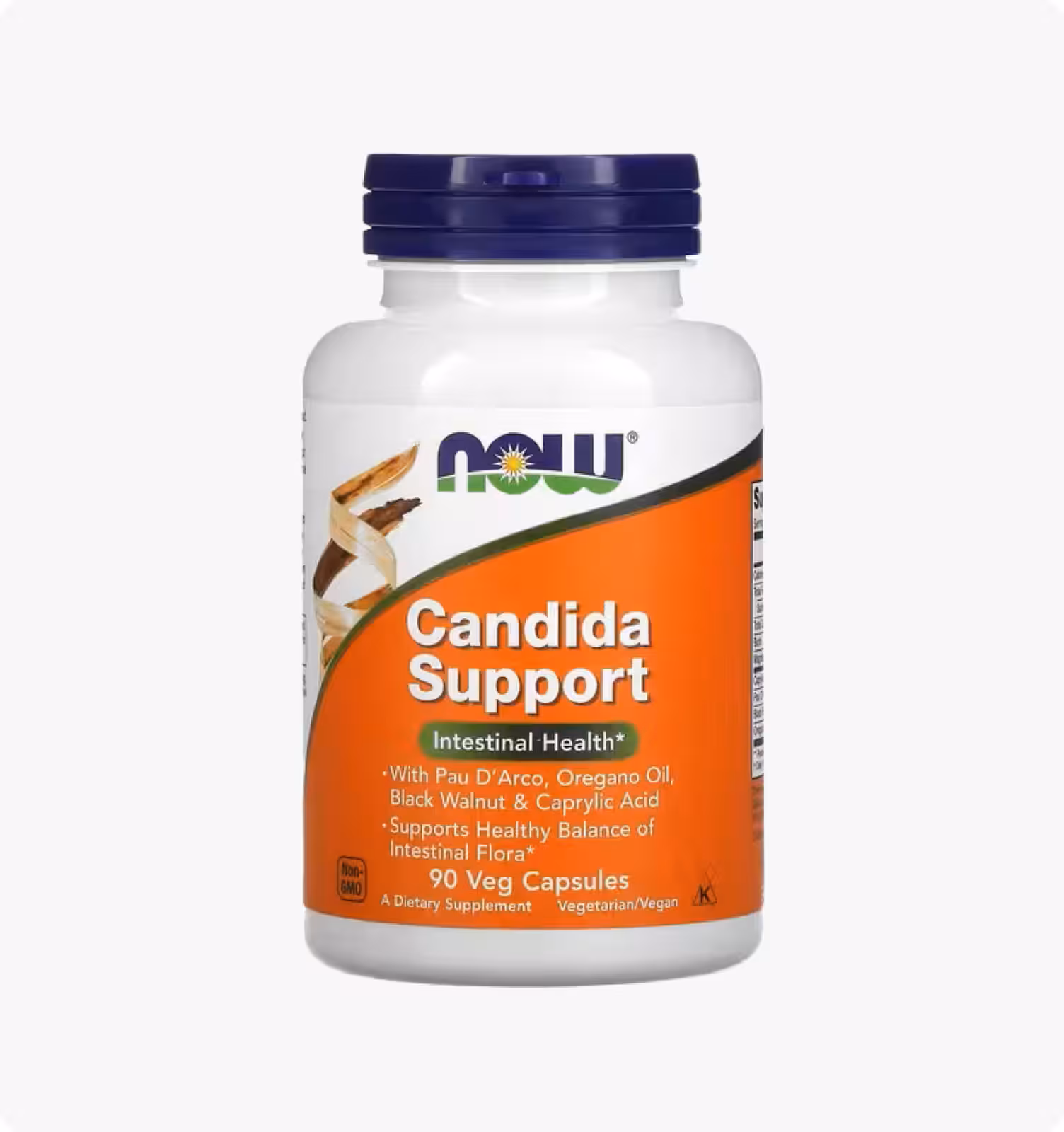 NOW Foods, Candida Support, 90 растительных капсул