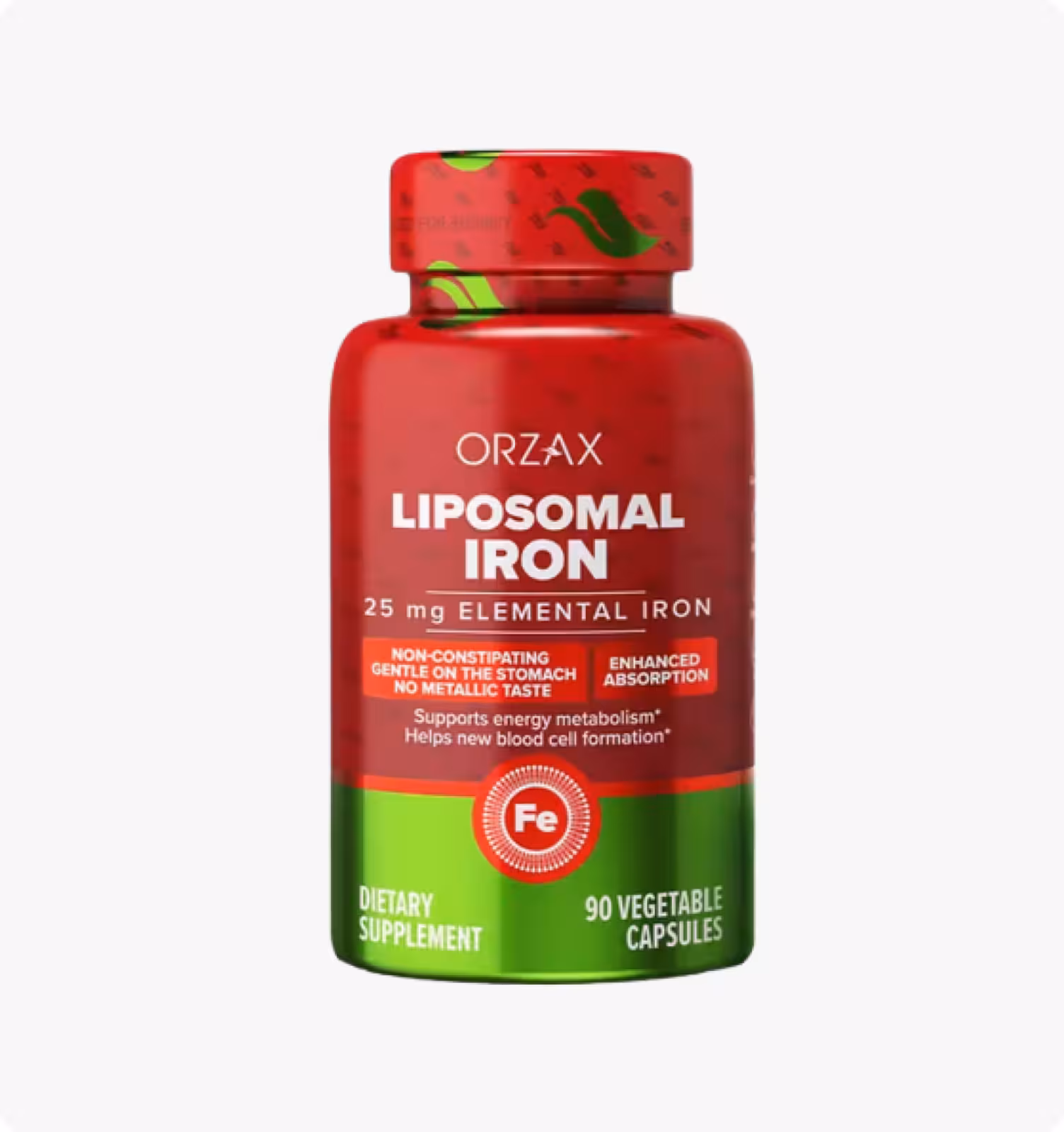 Orzax, Липосомальное железо, 90 капсул