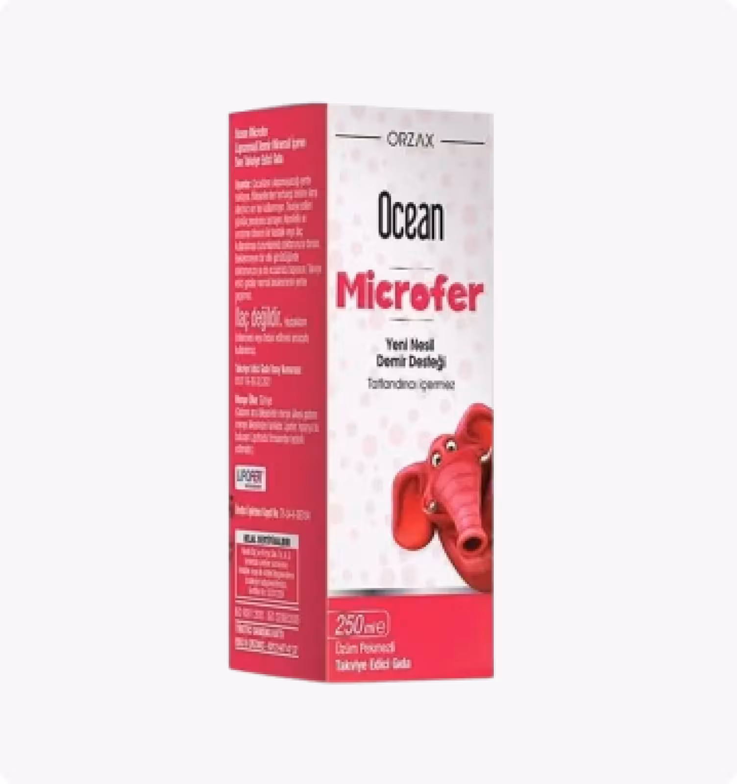 Ocean, Microfer, Железо в форме сиропа, 250 мл