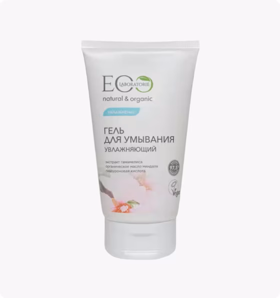 ECOLAB, Гель для умывания увлажняющий для сухой и чувствительной кожи, 150 мл