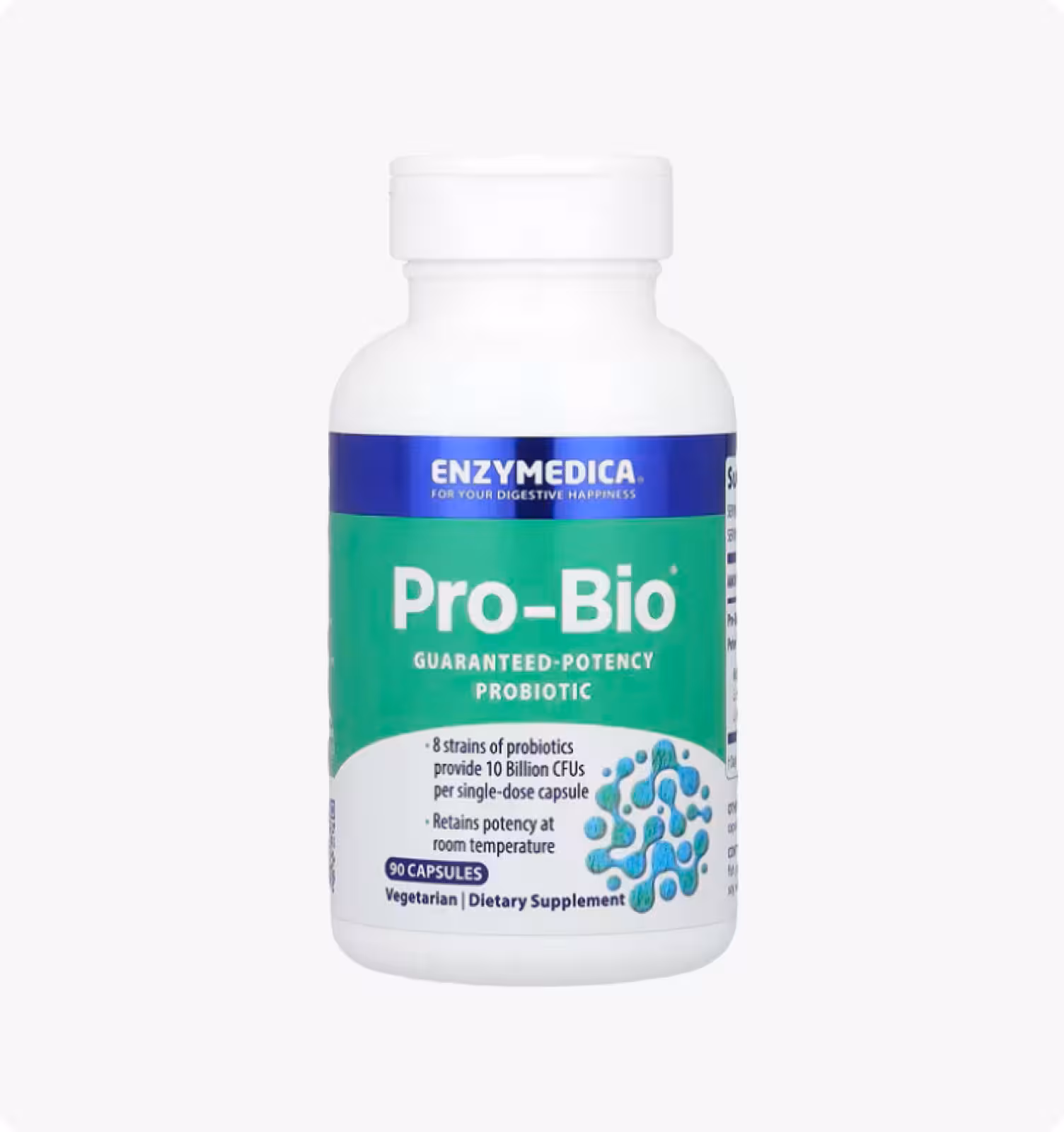 Enzymedica Pro-Bio, Пробиотики  для баланса микрофлоры в кишечнике 30 капсул