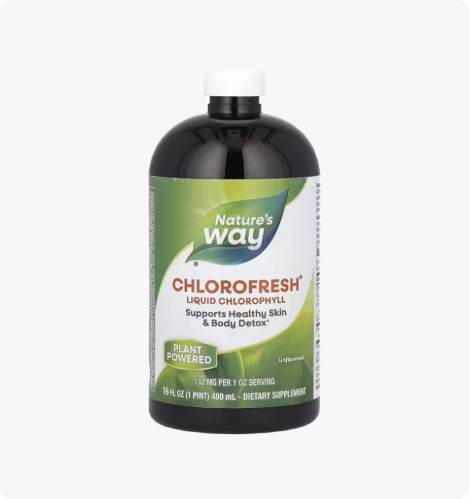 Chlorofresh, жидкий хлорофилл, без добавок