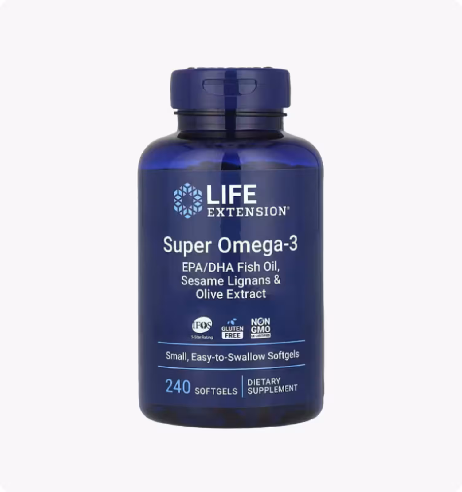 Life Extension, Omega Foundations, Super Omega-3, 240 таблеток в мягкой оболочке