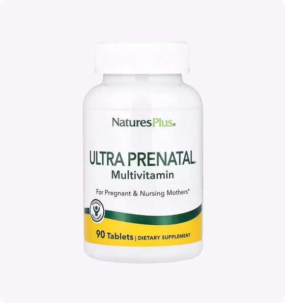 NaturesPlus, Мультивитамины для пренатального применения, 90 таблеток