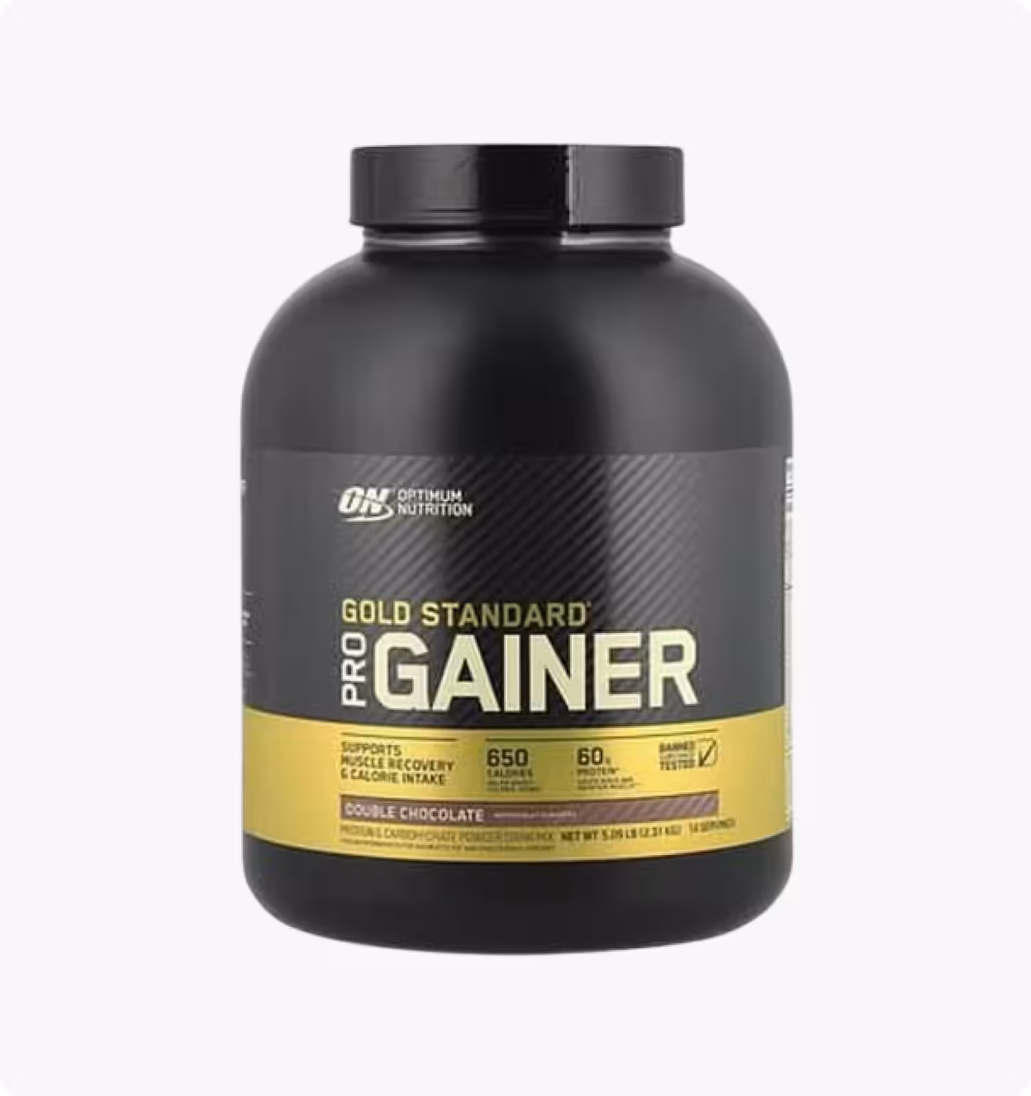Optimum Nutrition, Gold Standard, Pro Gainer, двойной шоколад, 2,31 кг, 5 Lb