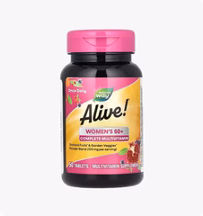 Nature's Way, Alive! Women's 50+ Complete Multivitamin, 50 Tablets