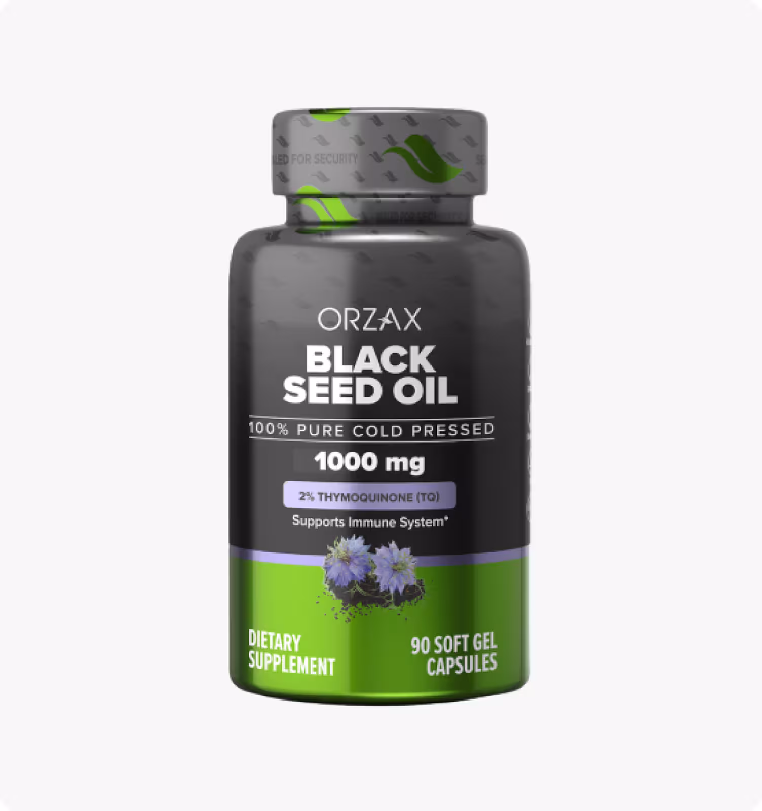 ORZAX BLACK SEED OIL Орзакс Масло Черного Тмина 60 капсул