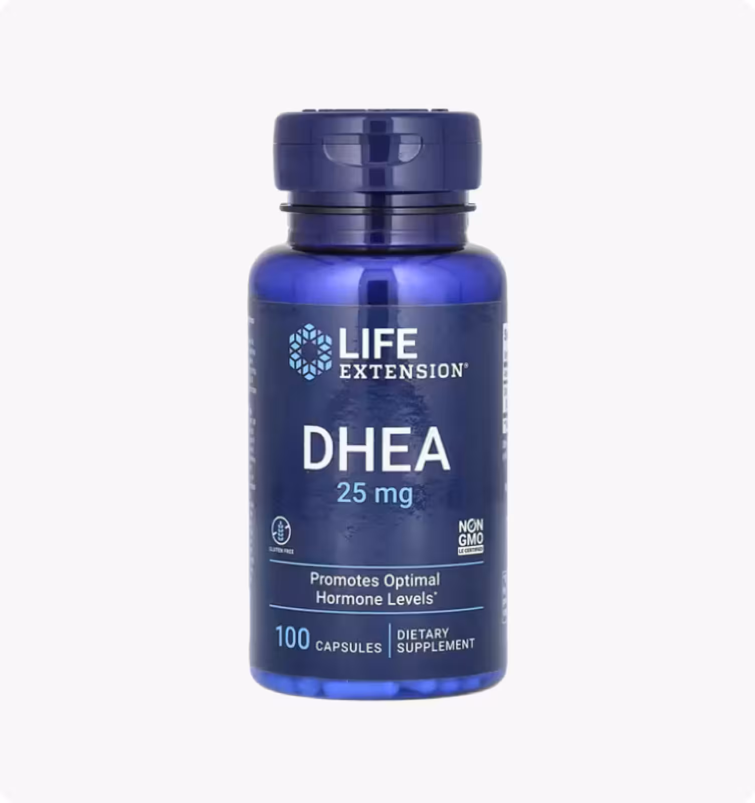 Life Extension, ДГЭА, 25 мг, 100 капсул