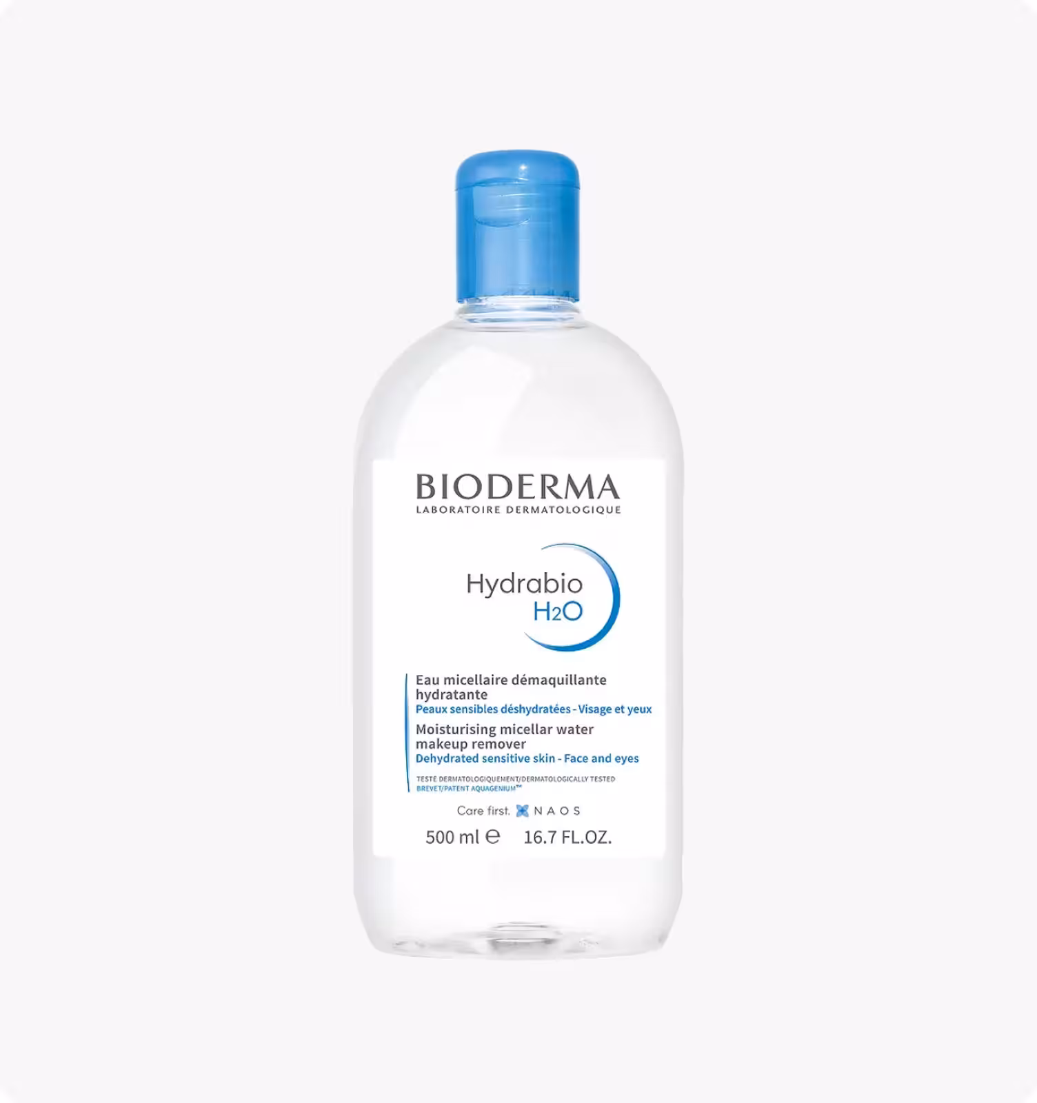 BIODERMA, Hydrabio H2O, Мицеллярная вода, 500 мл