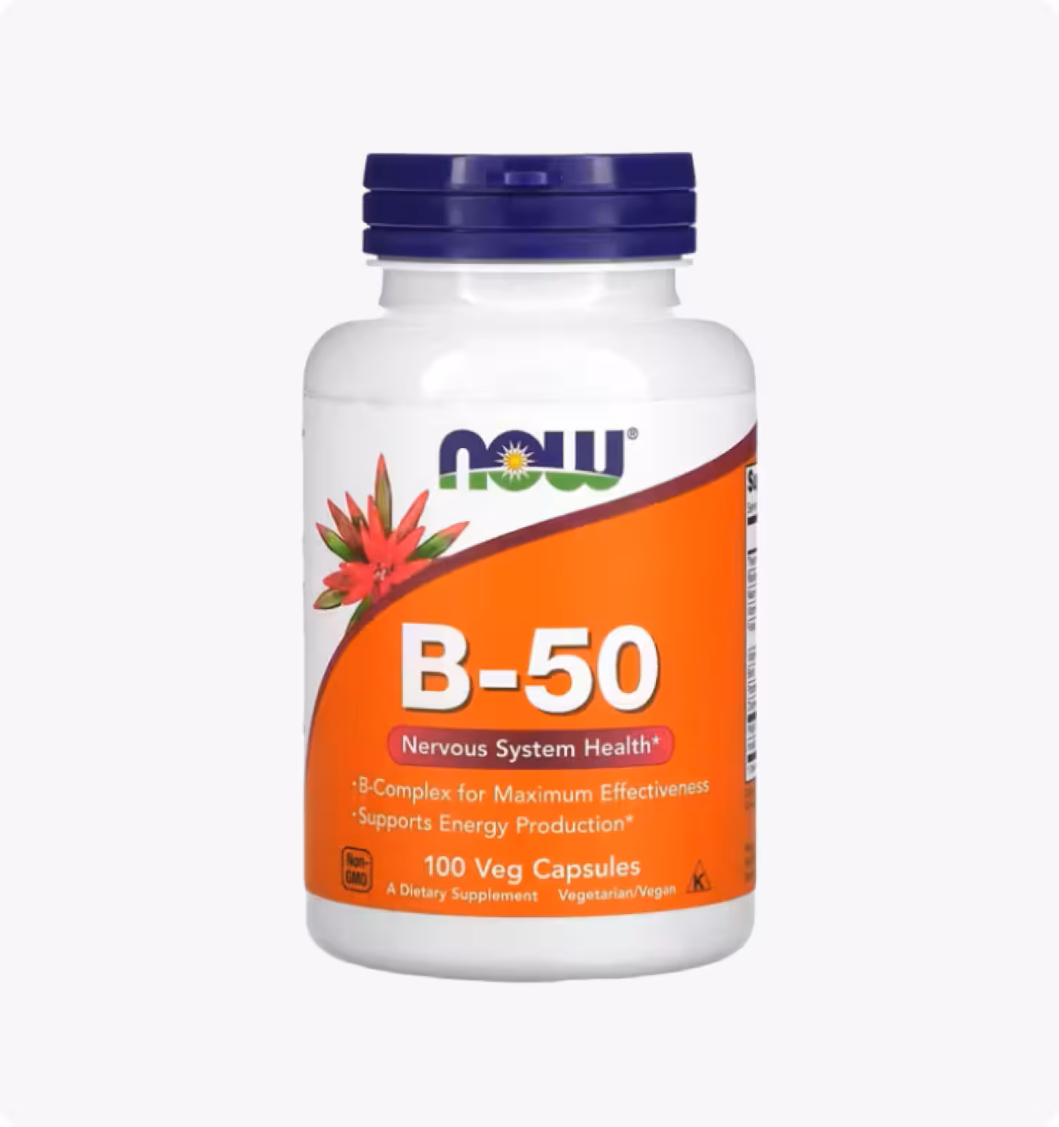 NOW Foods, B-50, 100 растительных капсул