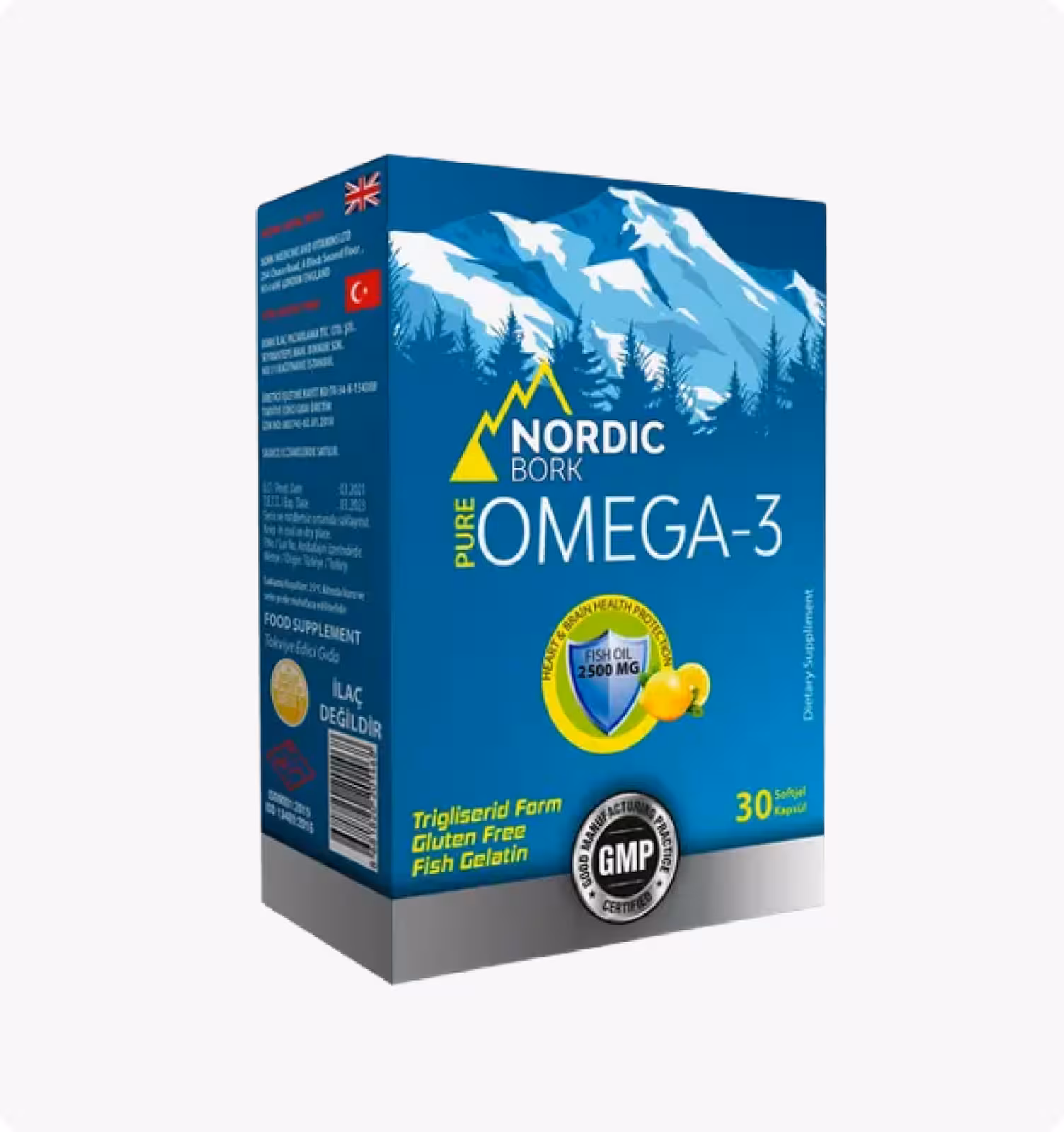 NORDIC BORK OMEGA-3, 30 капсул