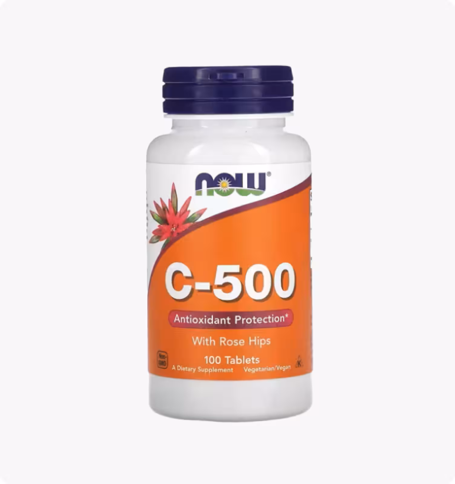 NOW Foods, C-500 с шиповником, 100 таблеток