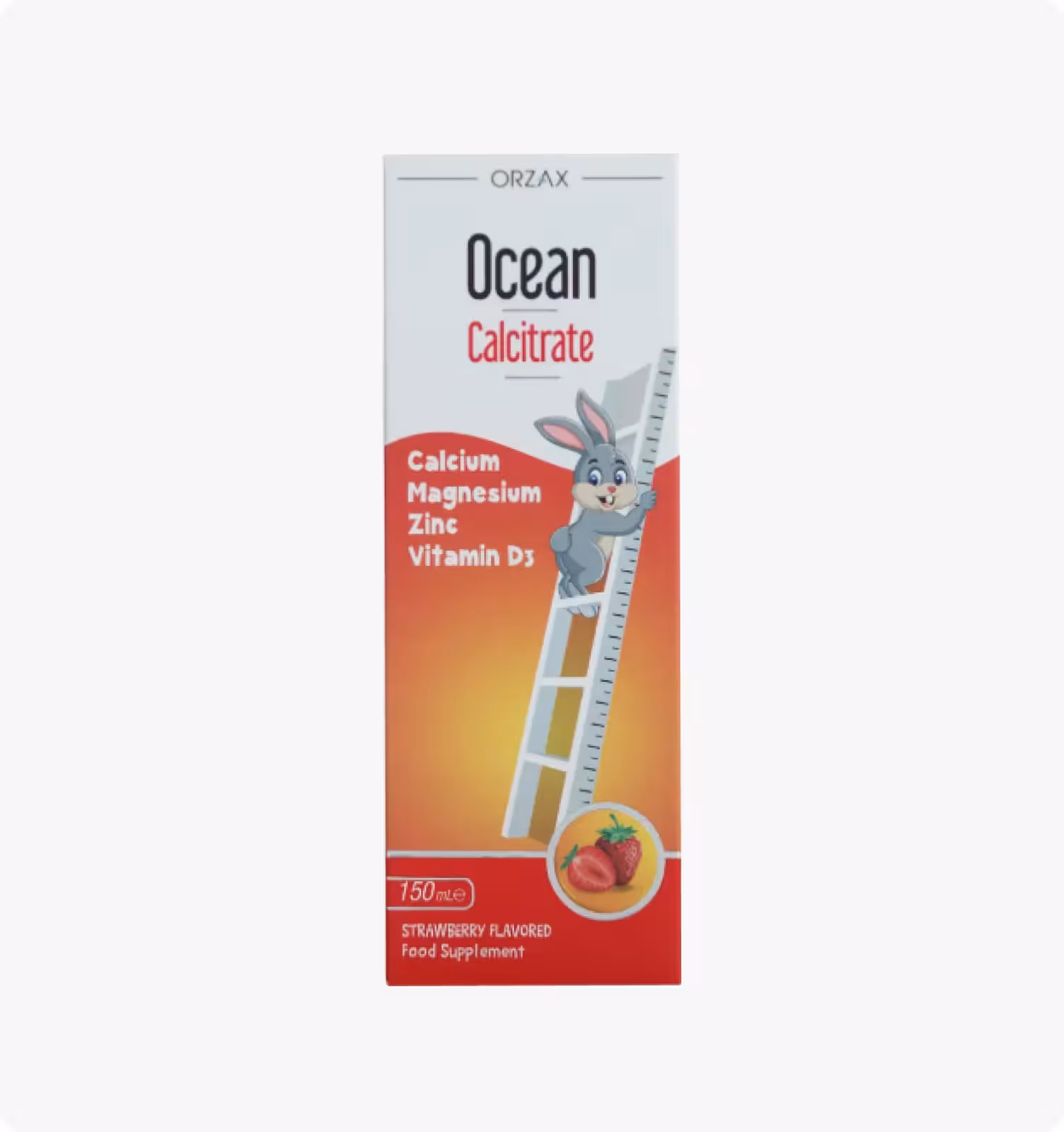 ORZAX,Ocean Calcitrate Комплекс кальция для детей 150 мл