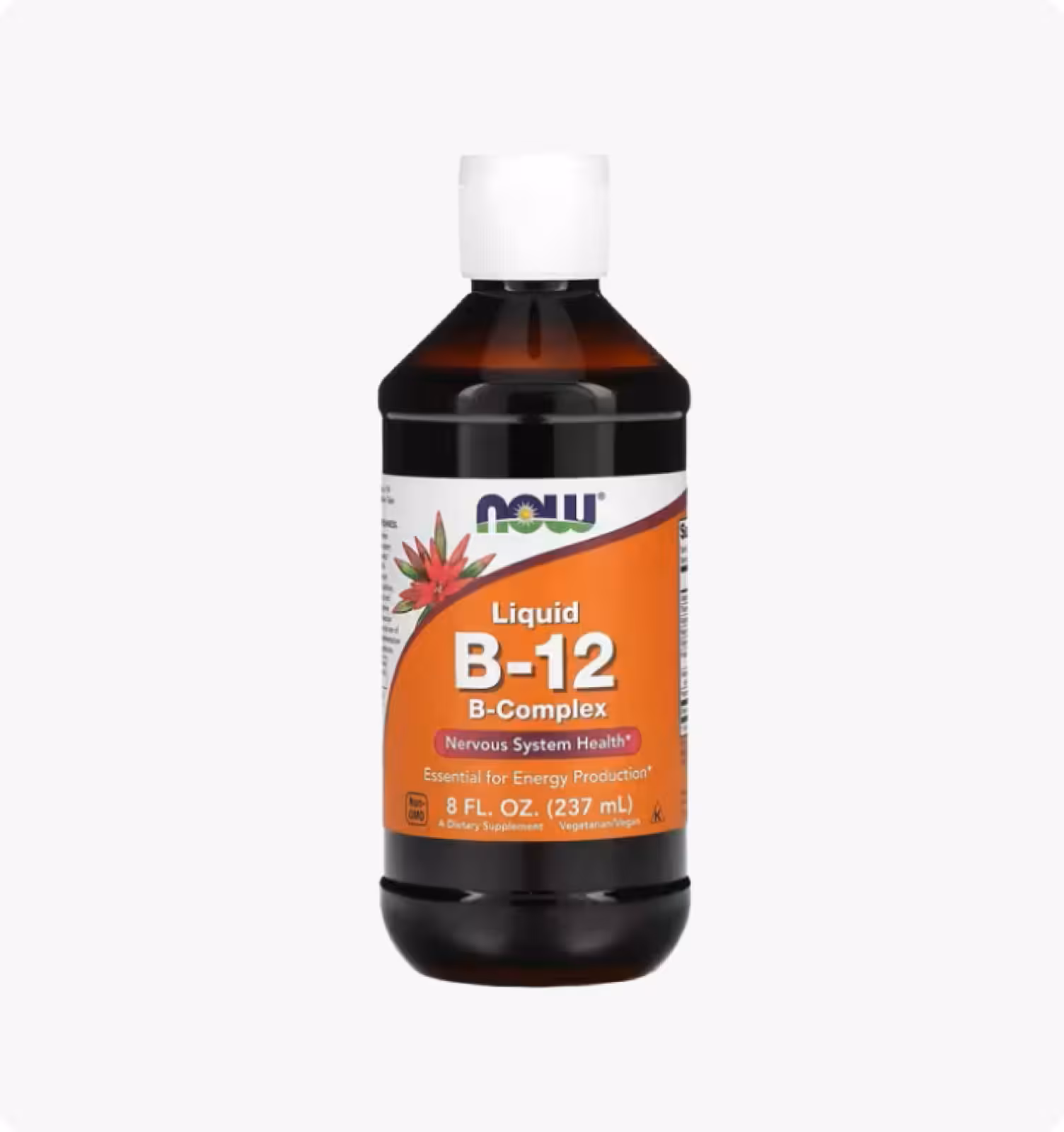 NOW Foods, B12, жидкий комплекс витамина B, 237 мл (8 жидк. унций)