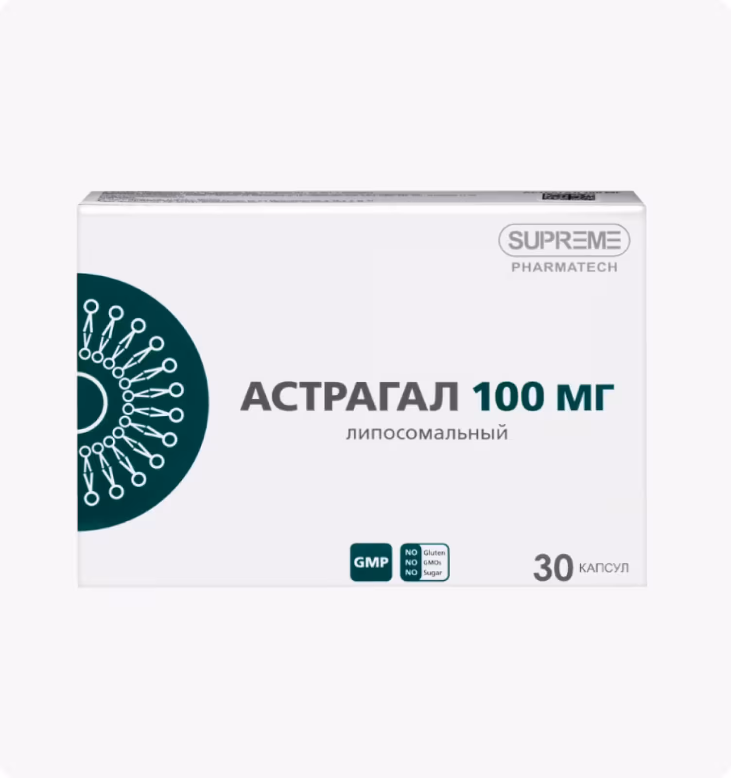SUPREME pharmatech Астрагал 100 мг 30 капсул