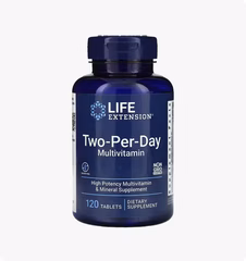 Life Extension, Мультивитамины, для двух приемов в день, 120 таблеток