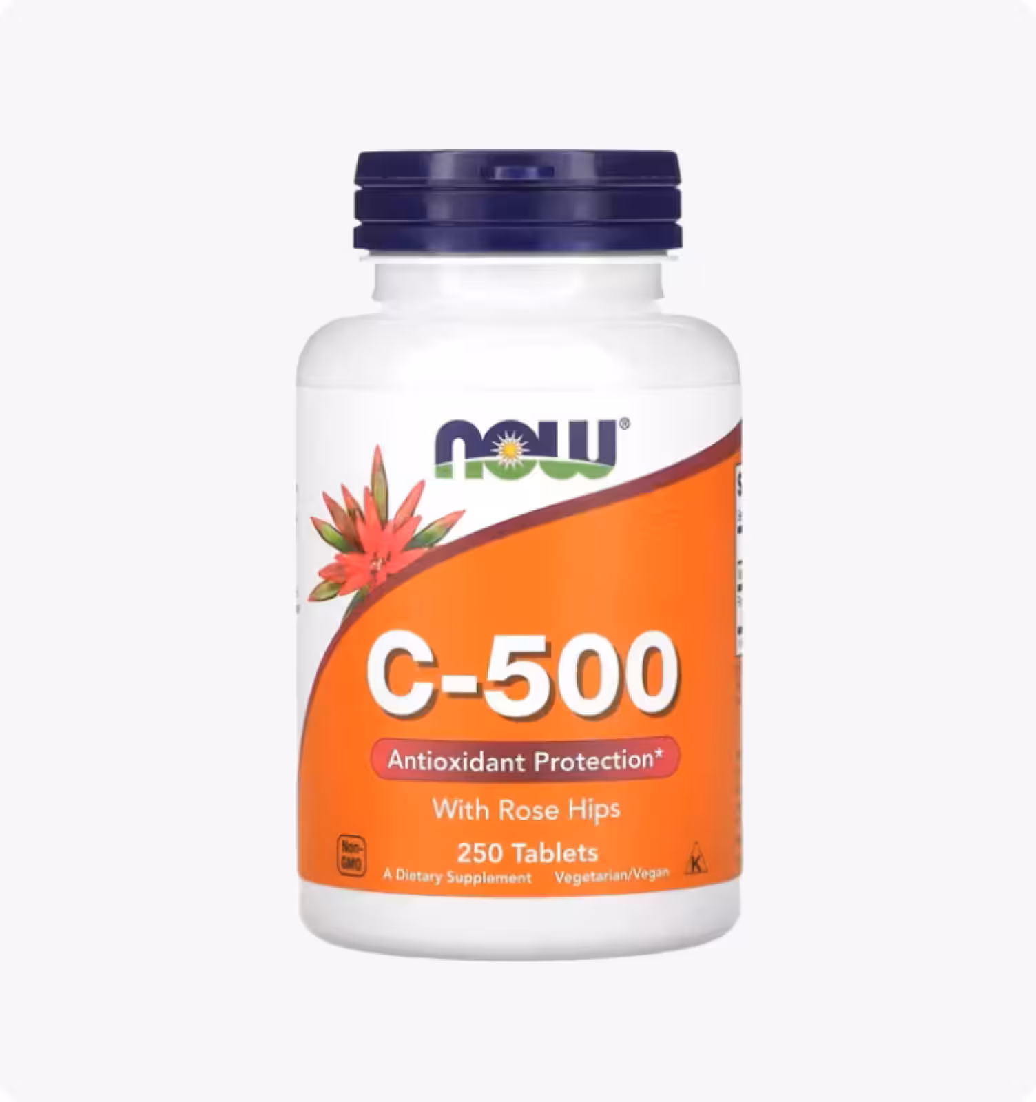 NOW Foods, C-500 с шиповником, 250 таблеток