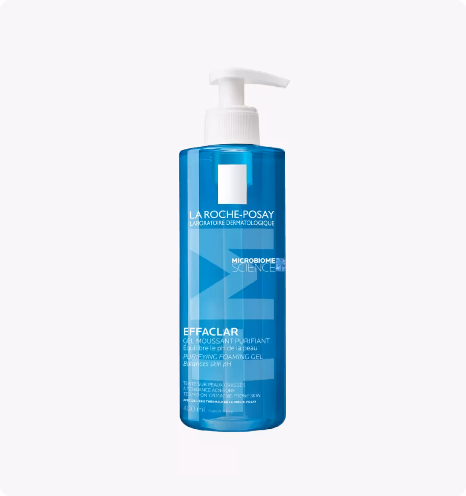 LA ROCHE-POSAY, Effaclar, Гель очищающий пенящийся для жирной и чувствительной кожи, 400 мл