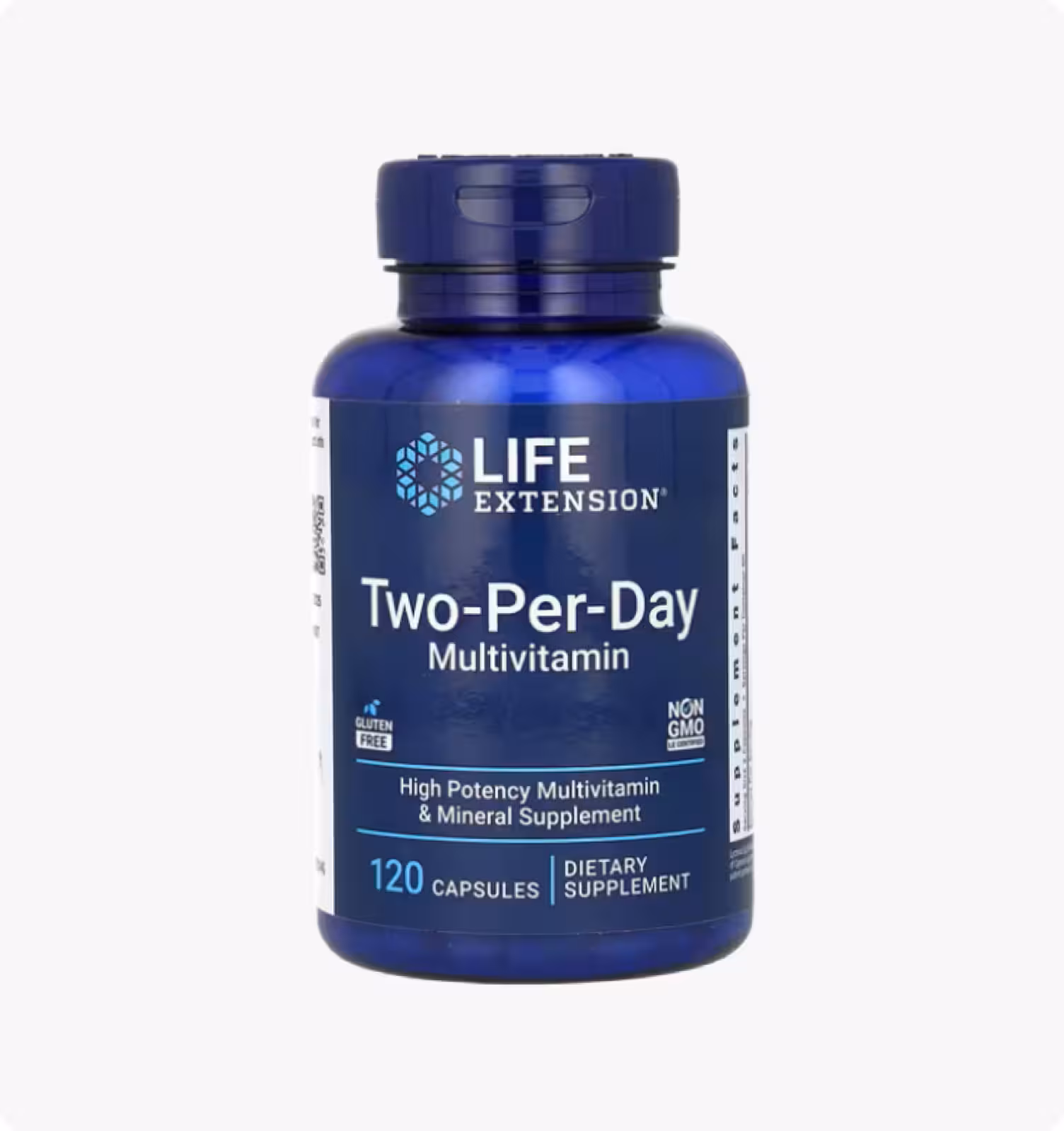 Life Extension, Мультивитамины, капсулы Дважды-в-день, 120 капсул