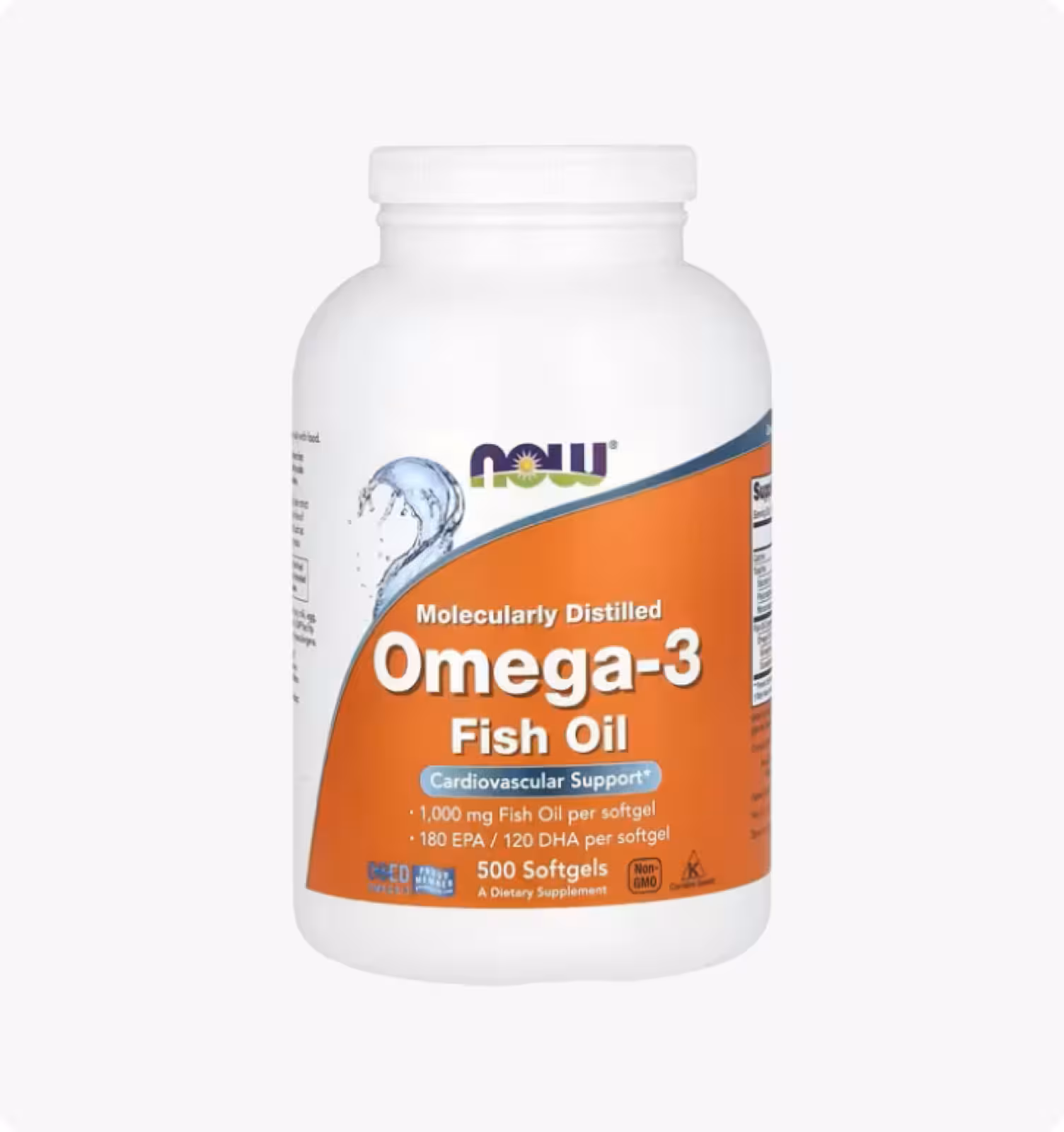 Now Foods, Омега-3, 180 ЭПК/120 ДГК, 500 мягких таблеток