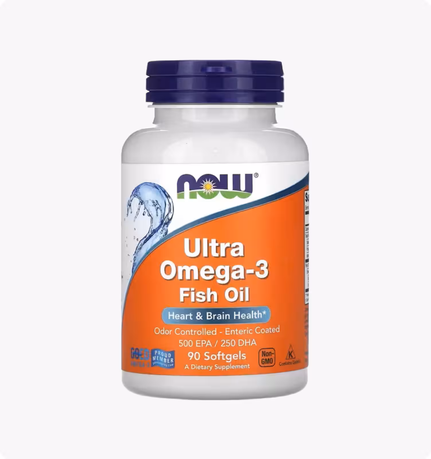 Now Foods, Ультра Омега-3, 500 EPA/250 DHA, 90 мягких капсул
