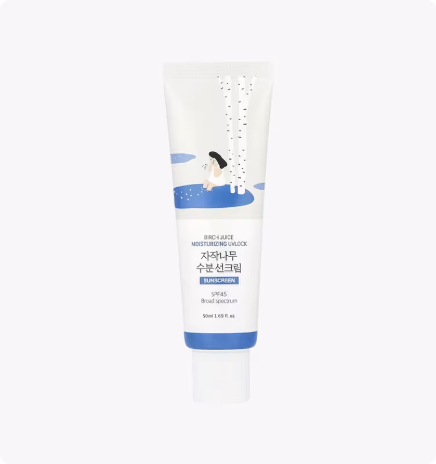 ROUND LAB, SPF50+PA ,Увлажняющий санскрин с берёзовым соком,(50ml)