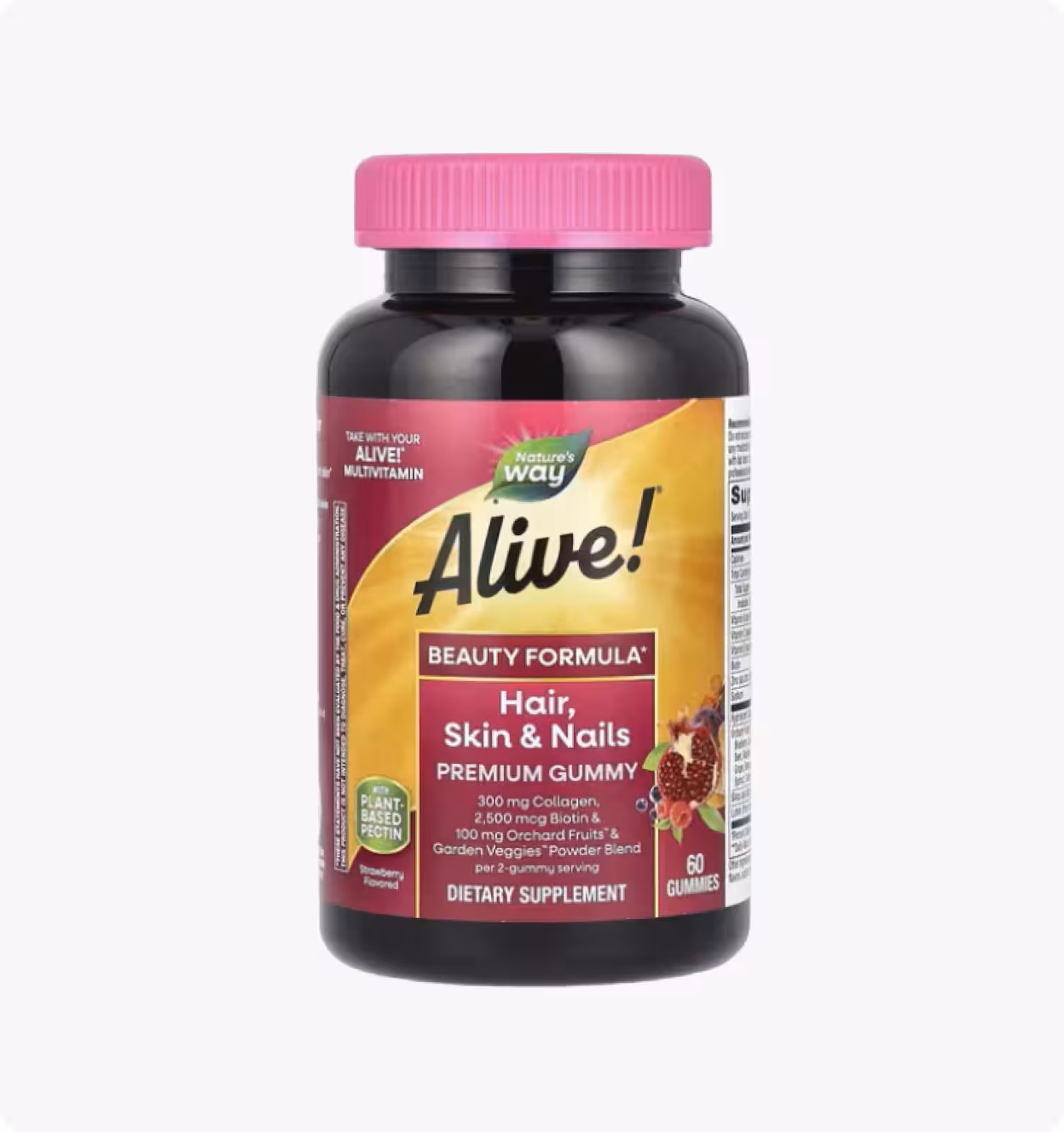 Nature's Way, Alive! Кожа, Ногти, Волосы, 60 таблеток