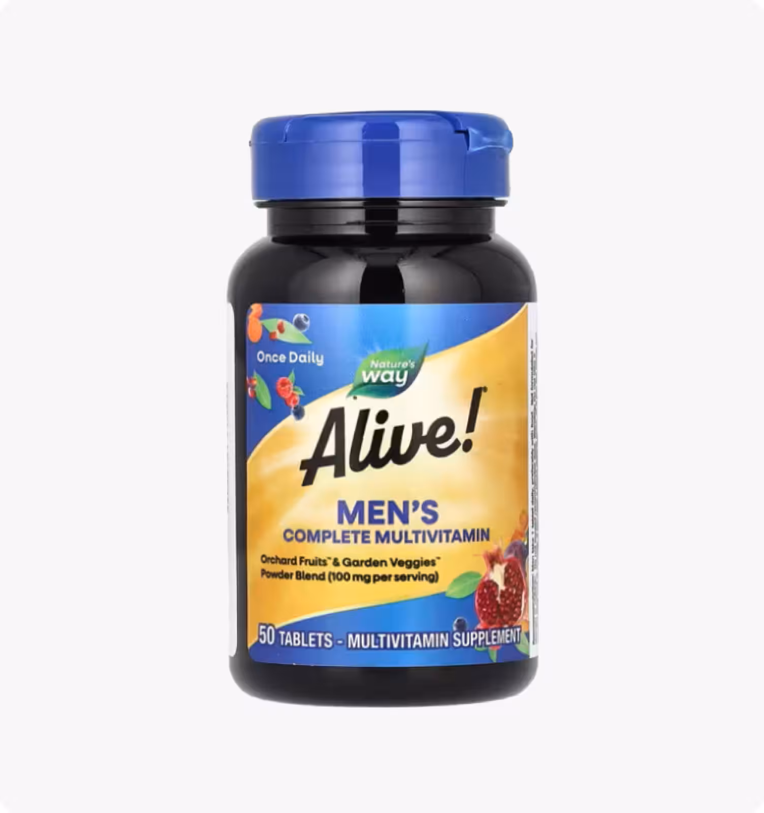 Nature's Way, Alive!, Men's Energy Complete Multivitamin, 50 Tablets