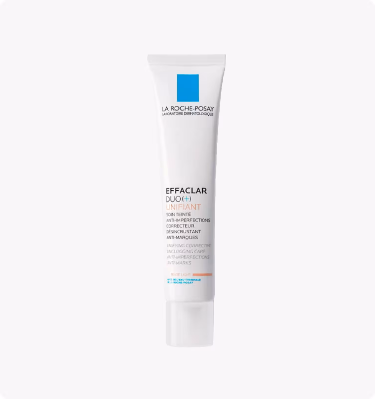 LA ROCHE-POSAY, Effaclar DUO(+), Крем тонирующий светлый, 40 мл