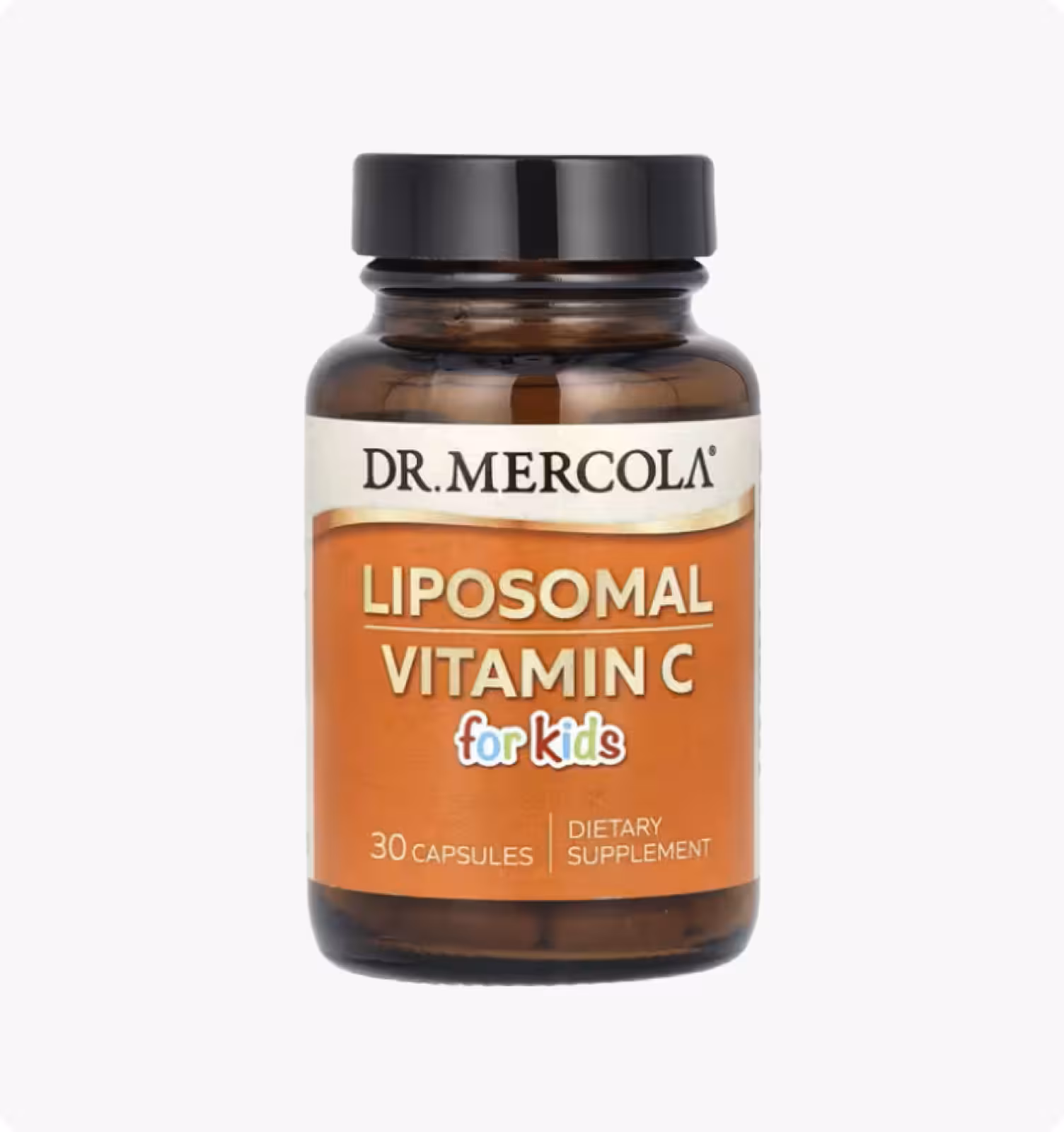 Dr. Mercola, липосомальный витамин C для детей, 30 капсул