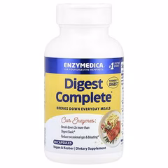 СЦ 20% Enzymedica, Digest, полная формула ферментов, 90 капсул