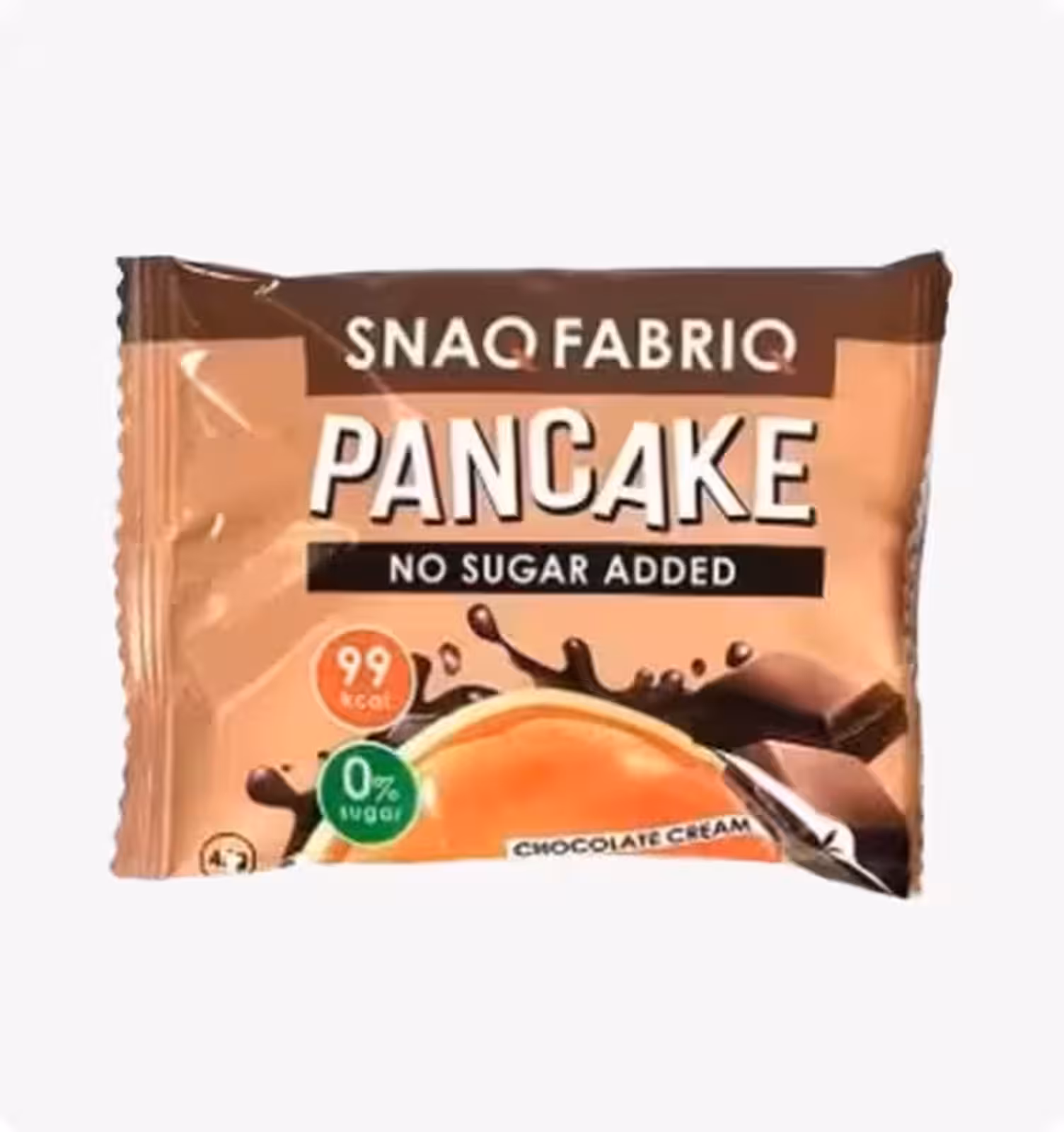 SNAQ FABRIQ, Панкейк  неглазированный с начинкой "Нежный шоколад" 45г