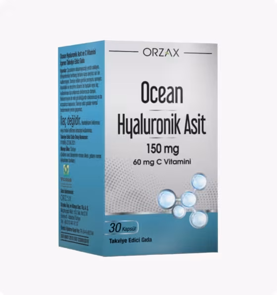 Ocean,гиалуроновая кислота ,150 мг, 30 капсул