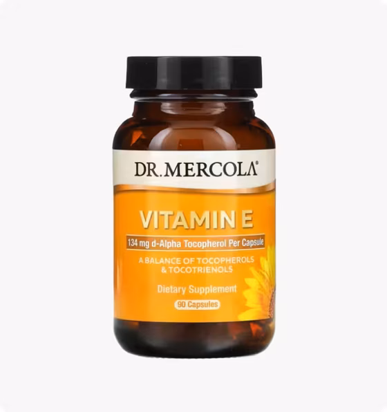 СЦ 40% Dr. Mercola, Витамин E, 90 капсул