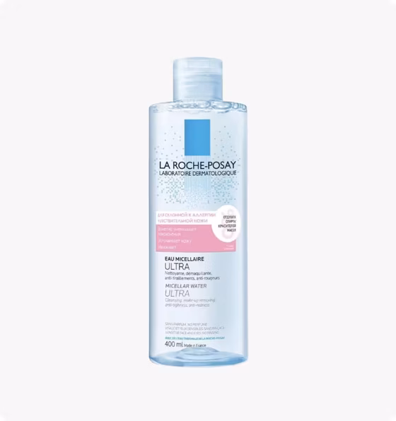 СЦ 20% LA ROCHE-POSAY, Ultra, Мицеллярная вода для чувствительной, склонной к аллергии кожи, 200 мл