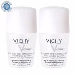 Vichy, Deodorants, Дезодорант шариковый 48 ч для чувствительной кожи, 50 мл 2 шт