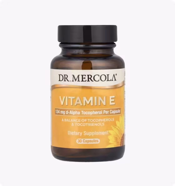СЦ 70% Dr. Mercola, витамин E, 30 капсул