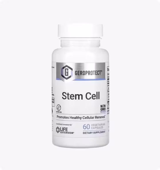 СЦ 20% Life Extension,Geroprotect, Stem Cell, Для поддержания здоровья стволовых клеток, 60 вег. кап