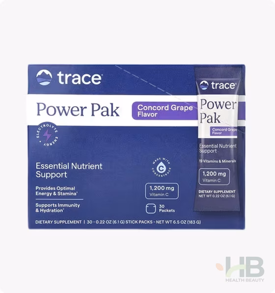 Power Pak для поддержки иммунитета и гидратации со вкусом винограда "Конкорд"