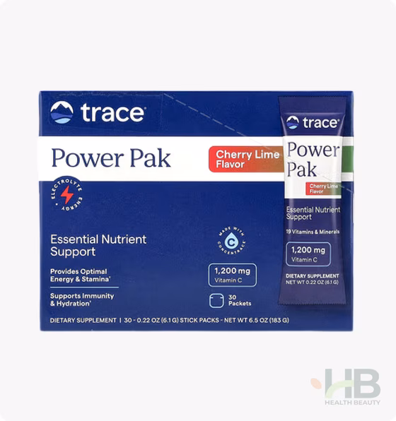 Power Pak для поддержки иммунитета и гидратации со вкусом вишни и лайма