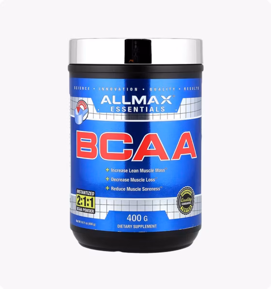 ALLMAX, BCAA, быстрорастворимый порошок в соотношении 2:1:1, с нейтральным вкусом, 400 г