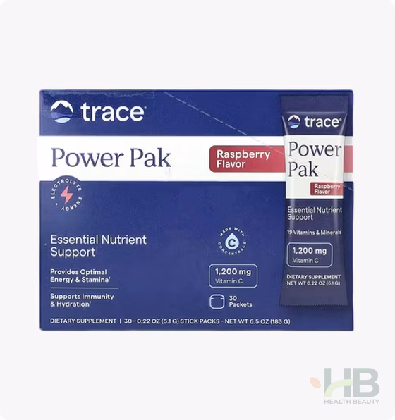 Power Pak для поддержки иммунитета и гидратации со малиновым вкусом