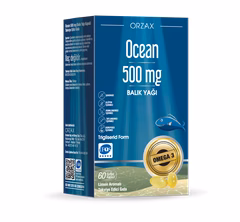 Ocean, Рыбий жир, 500 mg, 60 капсул