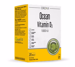 Orzax, Ocean, Витамин D3, 1000 IU, Спрей, 20 мл